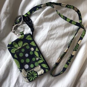 VERA BRADLEY Lanyard ID Holder
